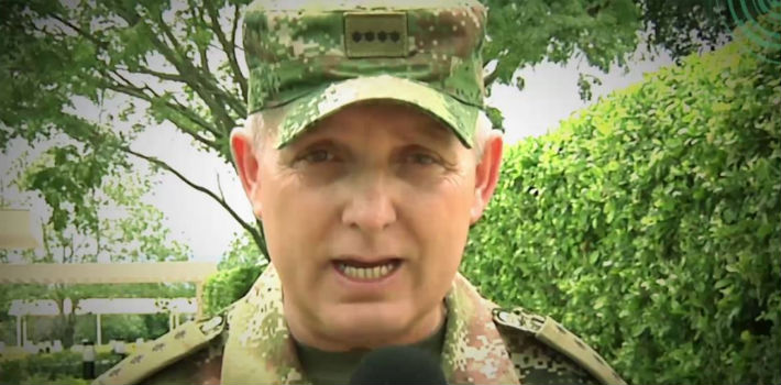 El general Alberto Mejía ha sido uno de los más cercanos a los acuerdos entre las FARC y el Gobierno Nacional (YouTube)