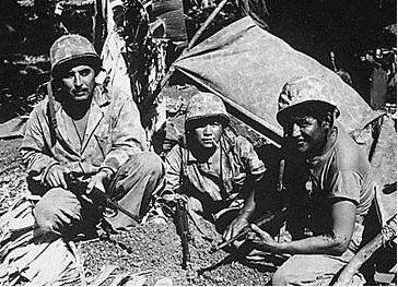 Navajo en la Segunda Guerra Mundial. (Wikipedia)
