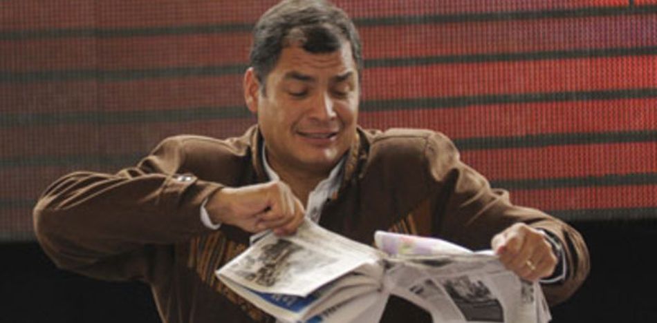 Persecution of Ecuador Media