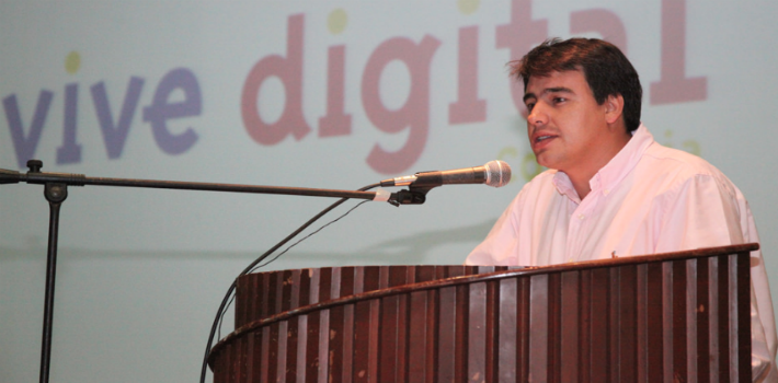Ministro Jorge Eduardo Rojas, en una conferencia sobre avances tecnológicos como Uber(Flickr)