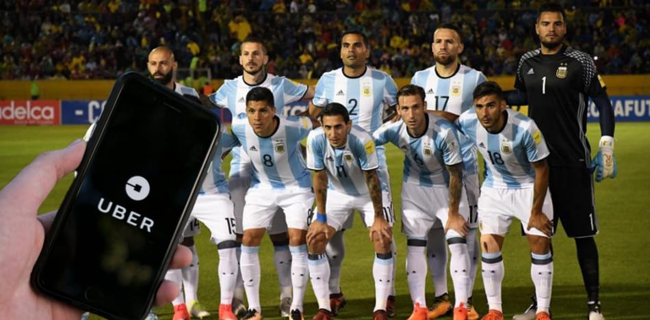 Uber no se rinde en Argentina: patrocina a la selección de fútbol