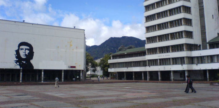 La Universidad Nacional está ubicada en el noroccidente de la capital colombiana (Wikipedia)