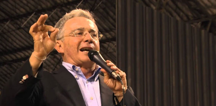Álvaro Uribe fue el principal promotor del 'no' en los acuerdo Santos-FARC (YouTube)
