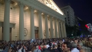 Unas 20 mil personas se autoconvocaron en la Plaza de Mato, Buenos Aires. (PanAm Post)