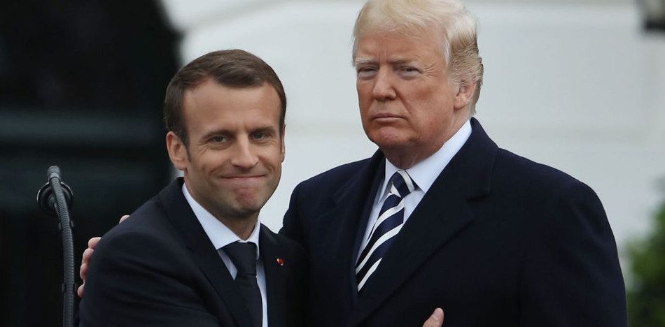 Trump Macron acuerdo de Irán