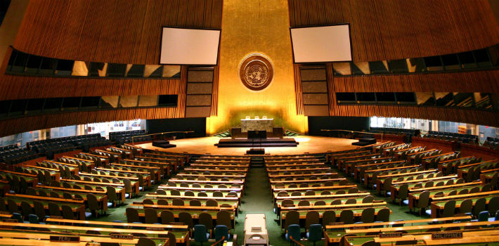 Se especulaba con la posibilidad de que la firma oficial del acuerdo Santos-FARC se diera en la Asamblea General de la ONU. (Wikimedia)