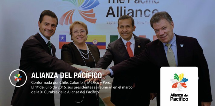 La Alianza del Pacífico es un acuerdo comercial que inició hace cinco años. (Twitter)