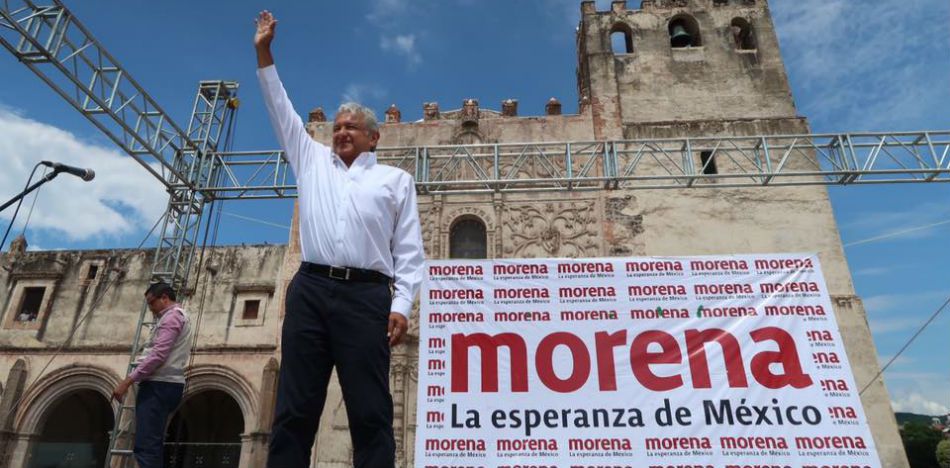 Mexican Leftist Candidate AMLO