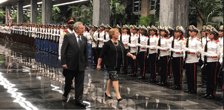 bachelet - cuba