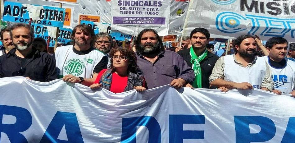 Roberto Baradel, líder del reclamo sindical en la Provincia de Buenos Aires (Twitter)