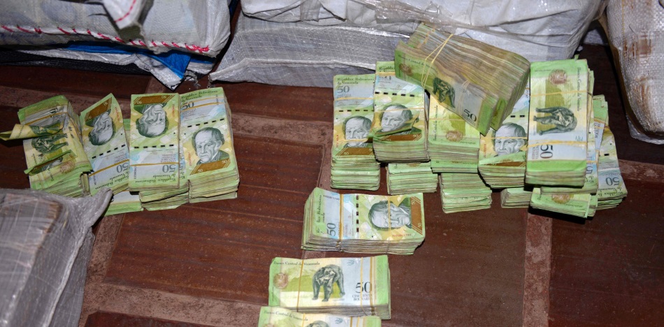 billetes bolívares venezolanos paraguay