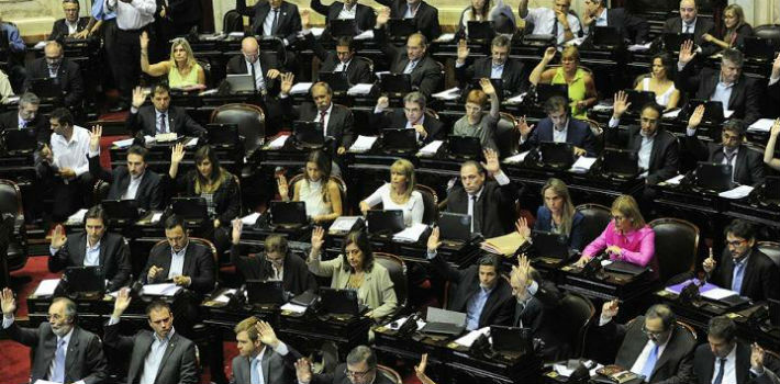 El oficialismo logró la mayoría para aprobar el decreto del Macri (Télam)