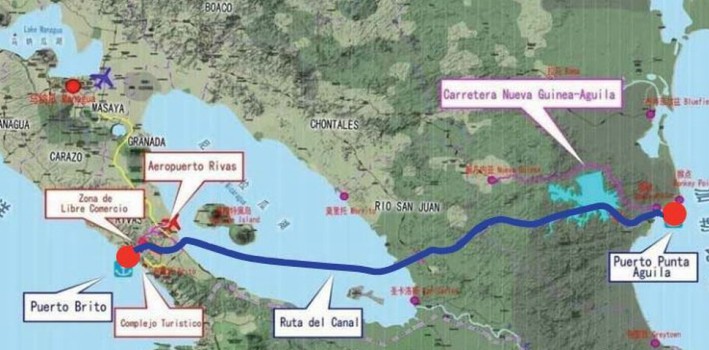 El Canal Interoceánico de Nicaragua enfrenta críticas por su impacto ambiental. (El Nuevo Diario)