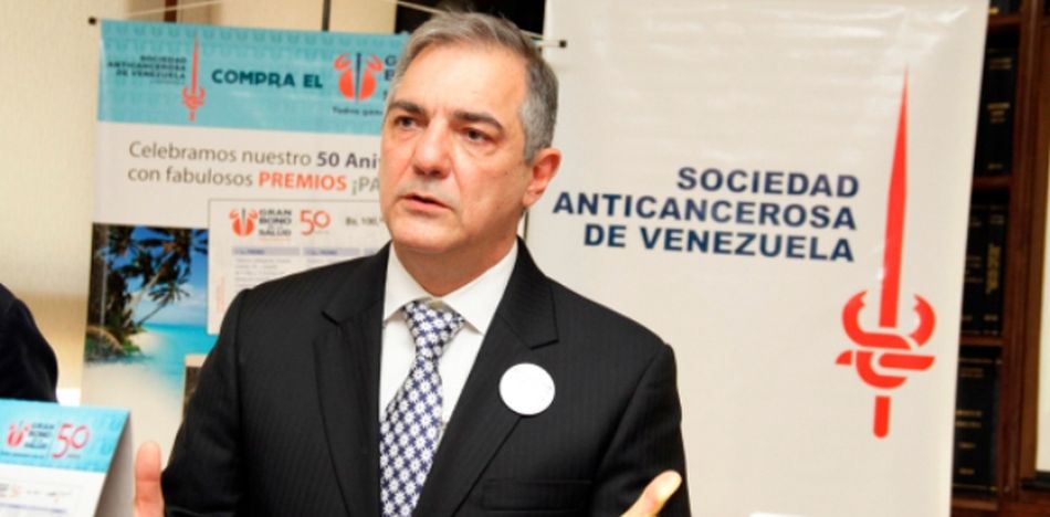 Cono Gumina, presidente de la Sociedad Anticancerosa, advierte sobre el incremento de la mortalidad por cáncer en Venezuela. (Correo del Orinoco)