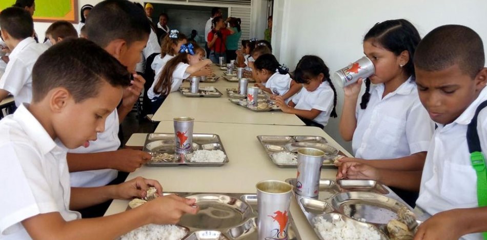 comida escuelas venezuela