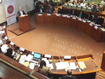 Con ponencia del magistrado Luis Guillermo Guerrero, se pretende examinar dos expresiones del Acto Legislativo que en su consideración deben ser eliminadas. (Twitter)