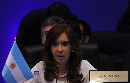 Cristina Kirchner confesó que le dio risa la calificación de Venezuela como "amenaza"  y las sanciones contra funcionarios. (Cumbre de las Américas)