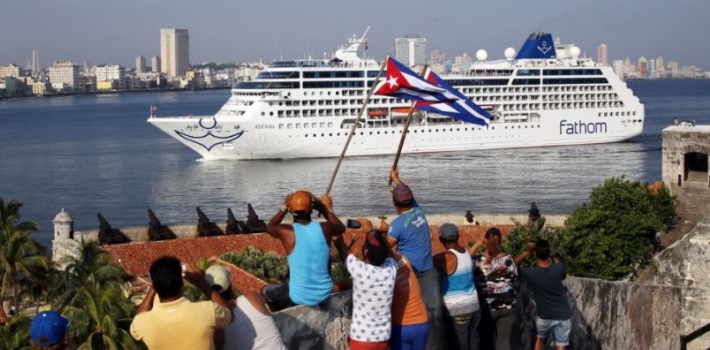 crucero estadounidense en Cuba