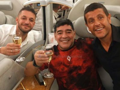 Maradona se encuentra en Cuba