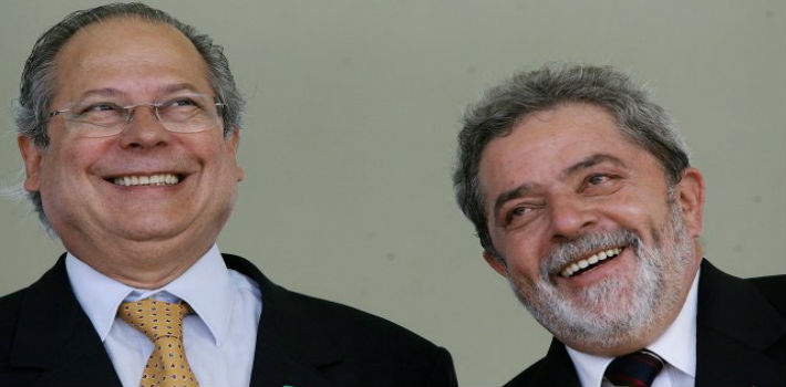 José Dirceu fue la mano derecha de Inacio Lula Da Silva mientras era presidente de Brasil (La Capital)