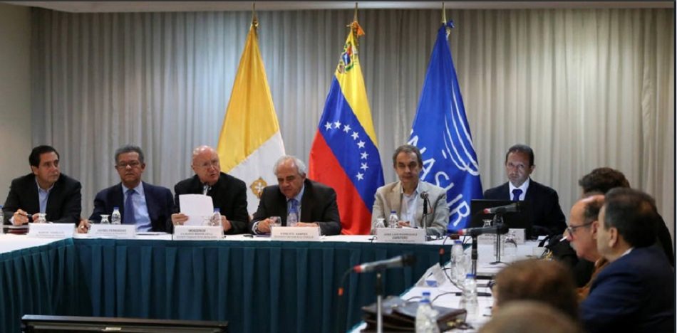 dialogo - venezuela - chavismo oposicion