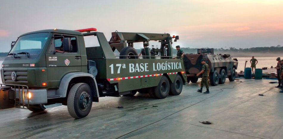 ejercicios militares- amazonia - brasil
