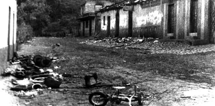 La Masacre del Mozote es una de los hechos icónicos en la Guerra Civil salvadoreña. (El Faro)