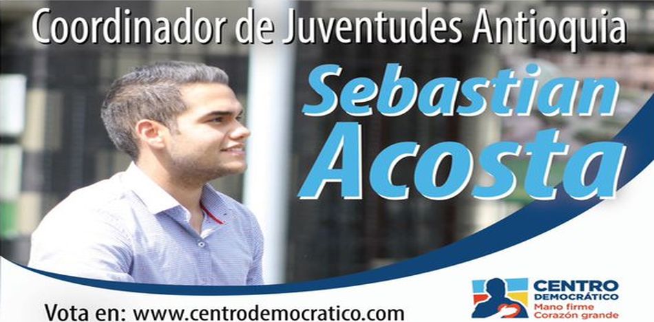 El estudiante de 21 años profesa de manera abierta las ideas del uribismo lideradas por el senador Álvaro Uribe Vélez a través del movimiento político Centro Democrático. (Twitter)