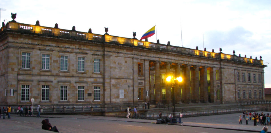 Capitolio Nacional, lugar donde sesiona el Congreso de Colombia y donde fue aprobado el mecanismo de fast track (Wikimedia)