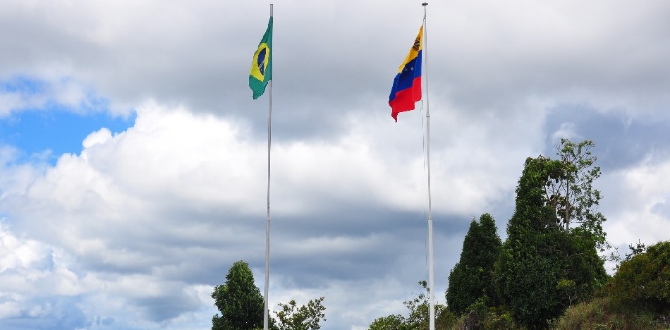 Brazil's border with Venezuela