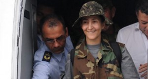 La ex candidata presidencial Ingrid Betancourt fue rescatada por las autoridades colombianas en julio de 2008, después de siete años de cautiverio. (Antena3)