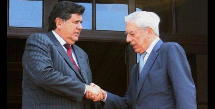 Alan García y Mario Vargas Llosa en un encuentro reciente. Peru.com)
