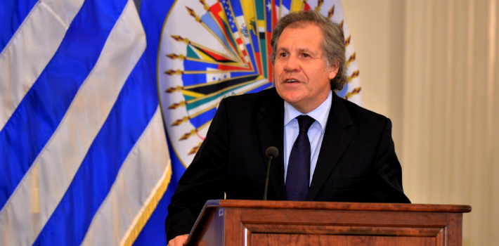 Inflexibilidad ante corrupción ha dicho Almagro que tendrá Maccih en Honduras. (OEA)