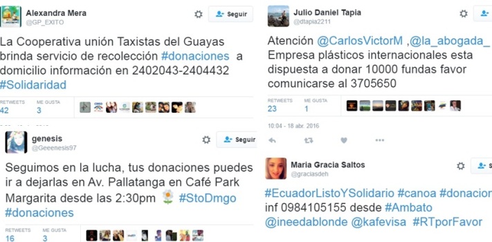 ft- redes sociales - terremoto en ecuador