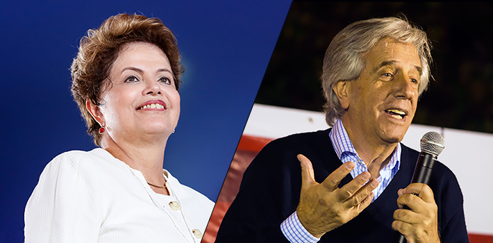 Las elecciones podrían ser un punto de inflexión para el progresismo en Brasil y Uruguay
