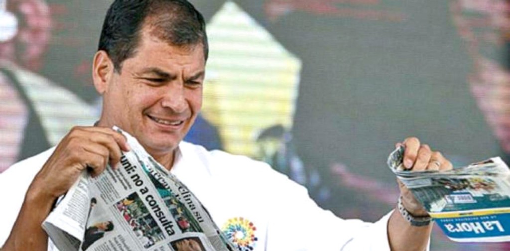 El presidente Correa (ElSalvador.com)