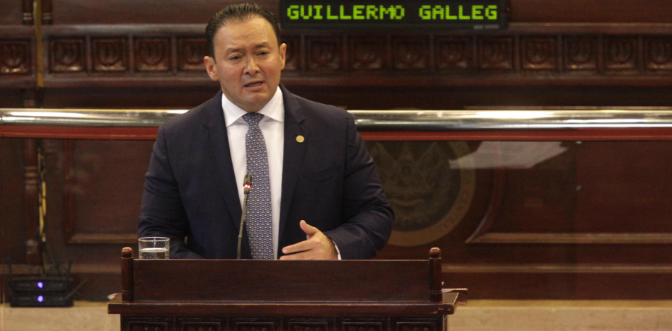 Guillermo Gallegos es fundador de un partido que se formón con 13 diputados tránsfugas. (Secretaria de Inclusión Social de El Salvador)