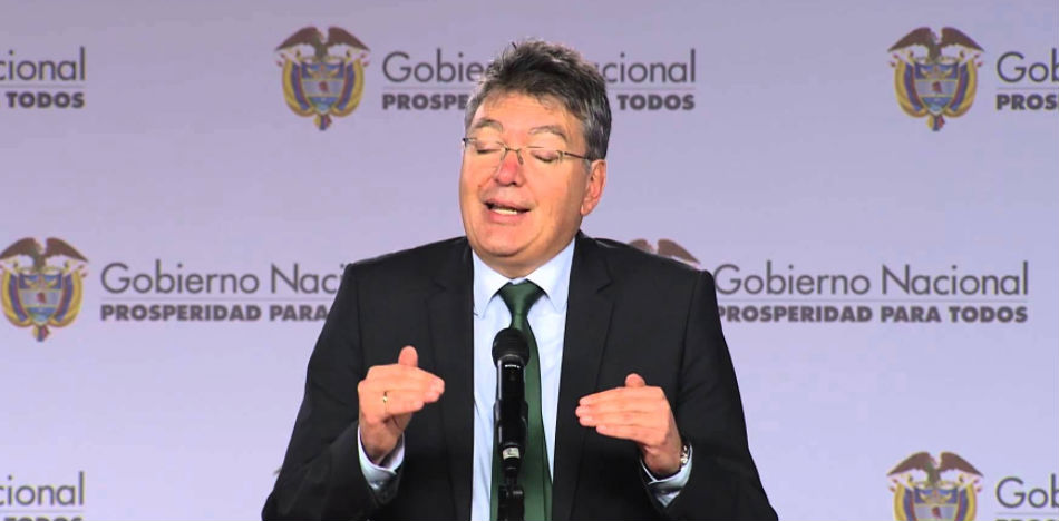 El ministro Cárdenas anunció que la inflación venía disminuyendo (YouTube)