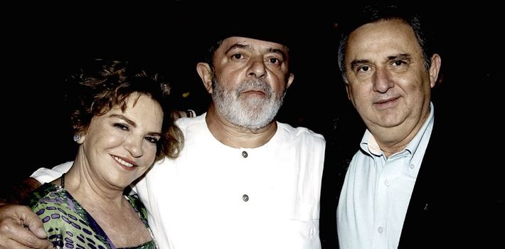 Marisa, Lula da Silva y José Carlos Bumlai