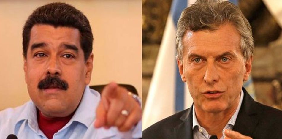El presidente argentino quiere auditar las cuentas de los dirigentes chavistas y Maduro lo acusó de ser el responsable de la expulsión del Mercosur. (Twitter)