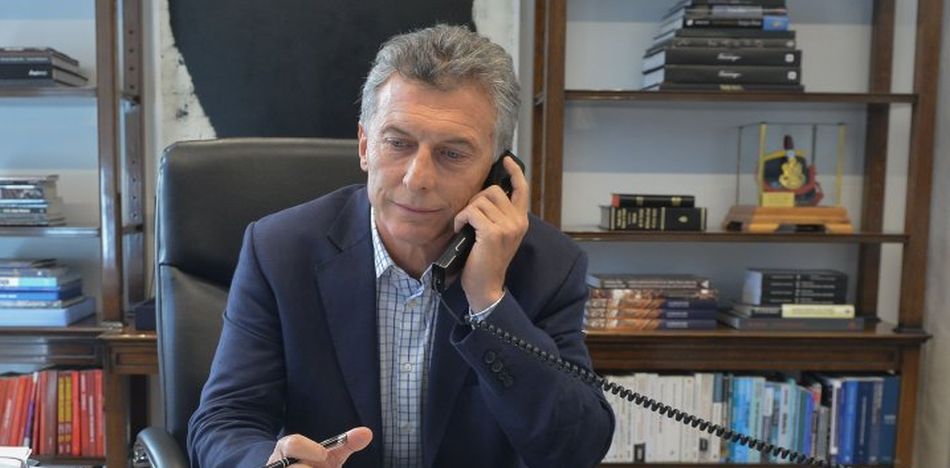 Presidencia de la Nación confirmó la charla telefónica entre Macri y Leopoldo López. (Twitter)