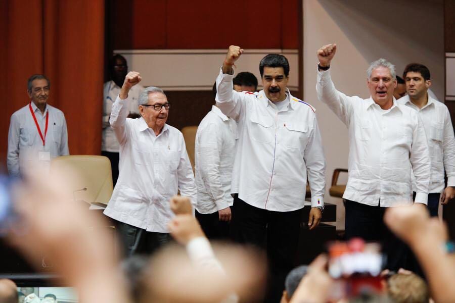 NOTICIA DE VENEZUELA  - Página 3 Maduro-en-cuba-izquierda-desestabilizacion