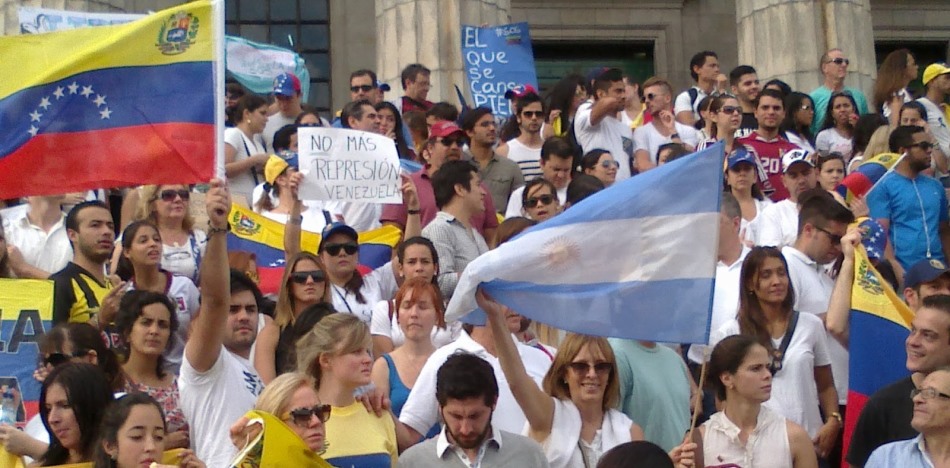 migrantes venezolanos - argentina