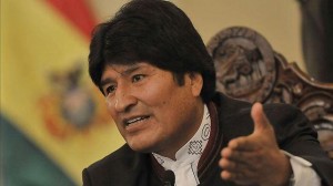 El Presidente de Bolivia Evo Morales busca su tercer mandato
