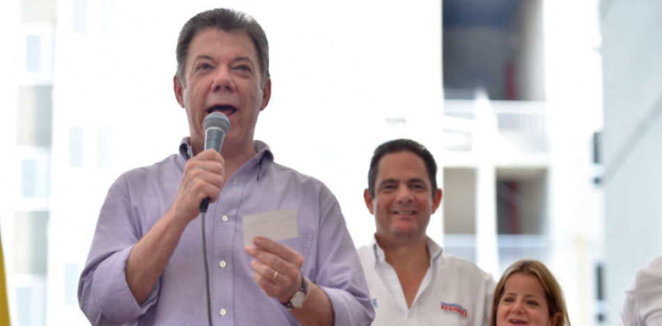 El presidente Juan Manuel Santos negó tener conocimiento sobre dineros de Odebrecht que entraron a su campaña en 2010 (SIG-Efraín Herrera)