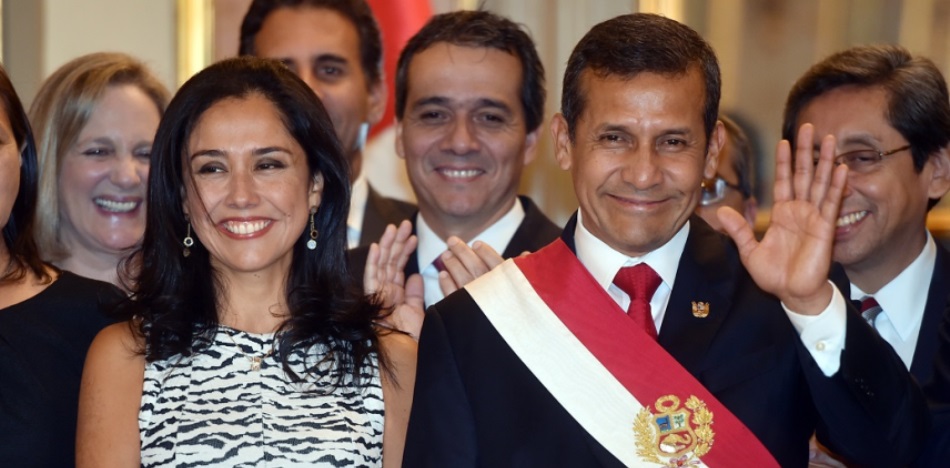 ollanta humala y nadine heredia