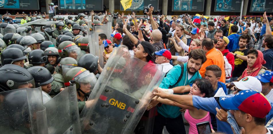 Venezuelans Take to the Streets