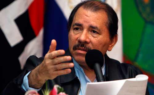 Daniel Ortega es acusado de promover corrupción mediante el Canal de Nicaragua