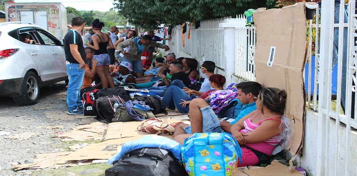 Los cubanos están varados en Centroamérica desde noviembre de 2015, cuando Nicaragua cerró sus fronteras. (Panamá América)