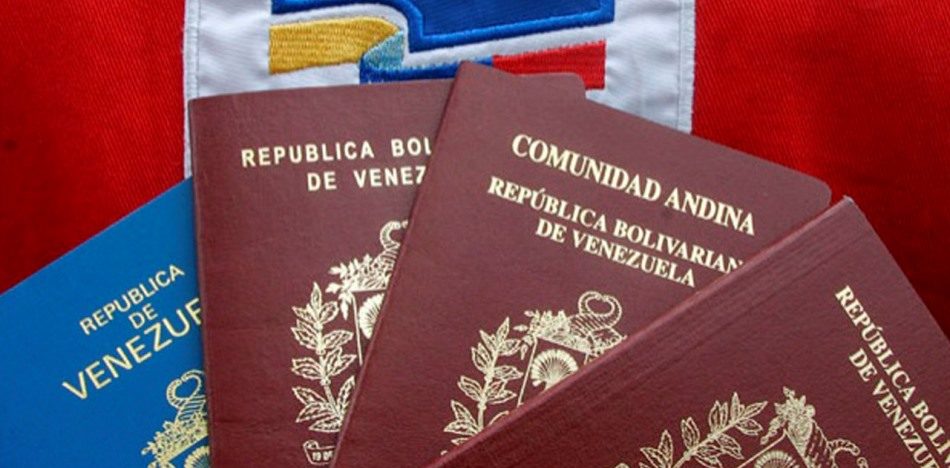 pasaportes - venezolanos- oriente medio